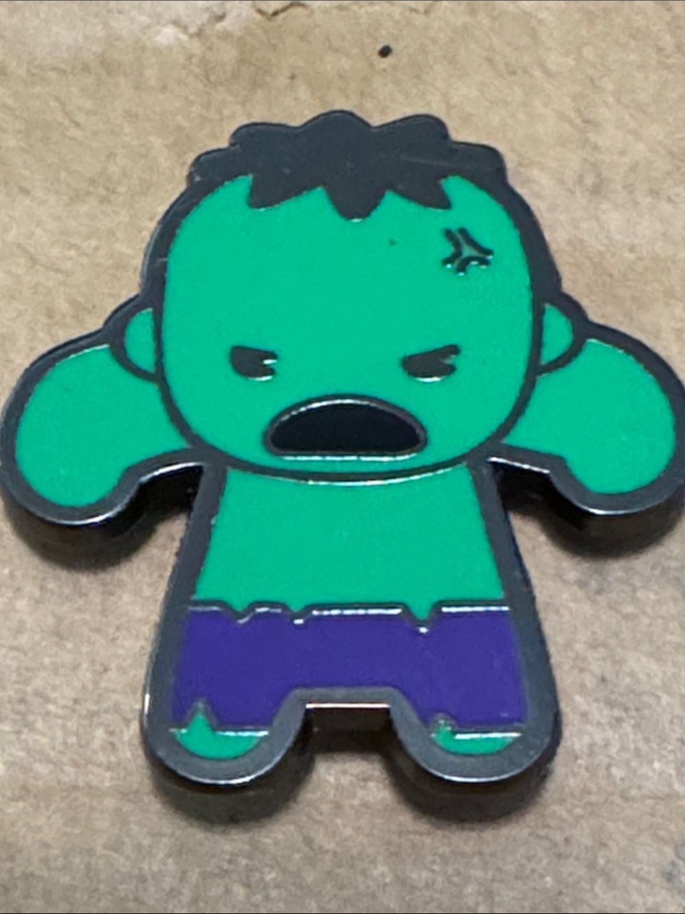 5/$25 Marvel Kawaii Art Collection Hulk Pin